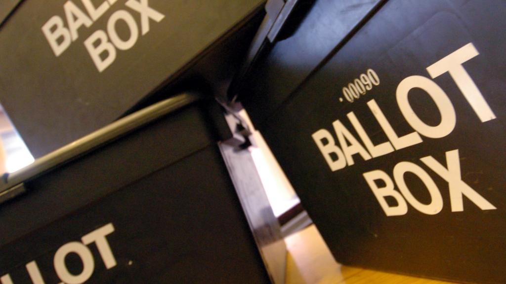 Ballot boxes