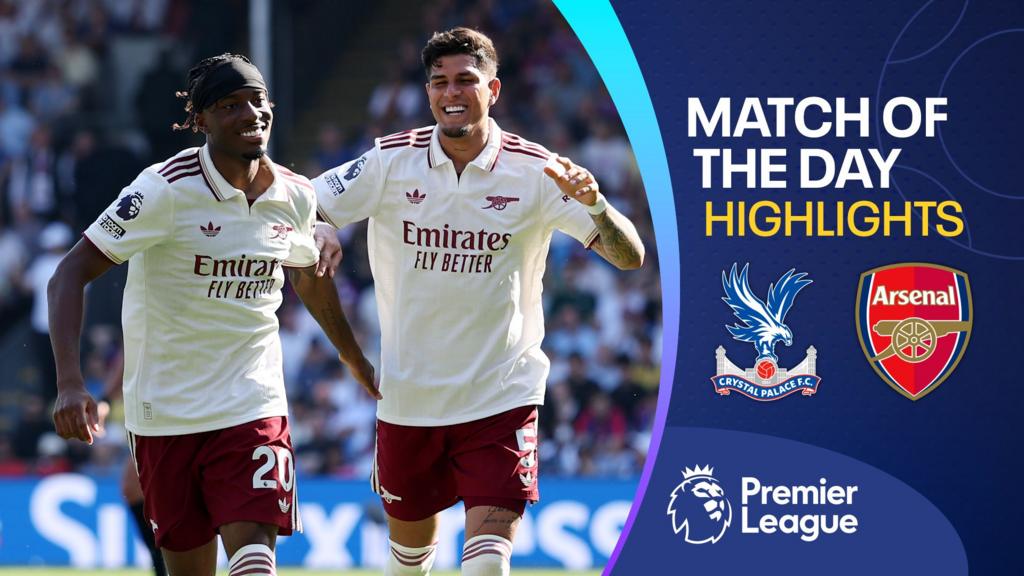 Arsenal beat Palace before lifting Premier League trophy