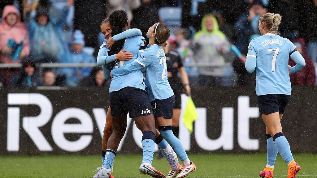 Man City celebrate