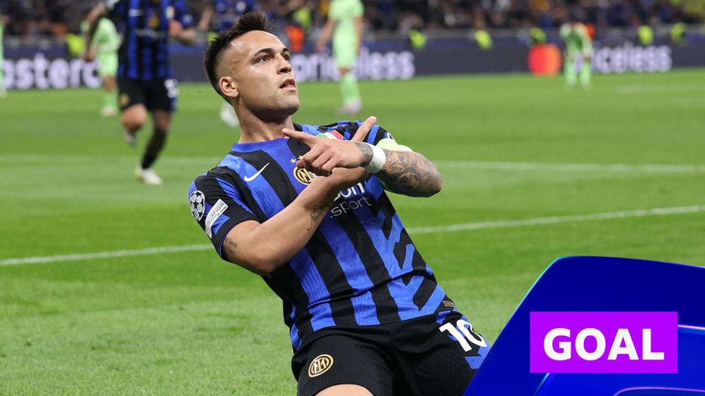 Martinez slots Inter in front against Barcelona