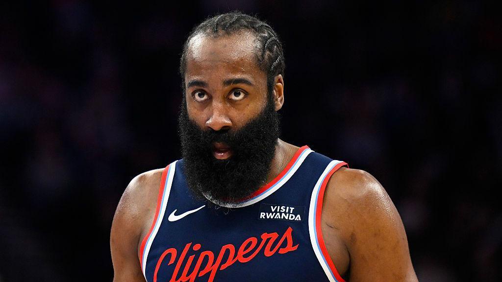 James Harden playing for the Los Angeles Clippers