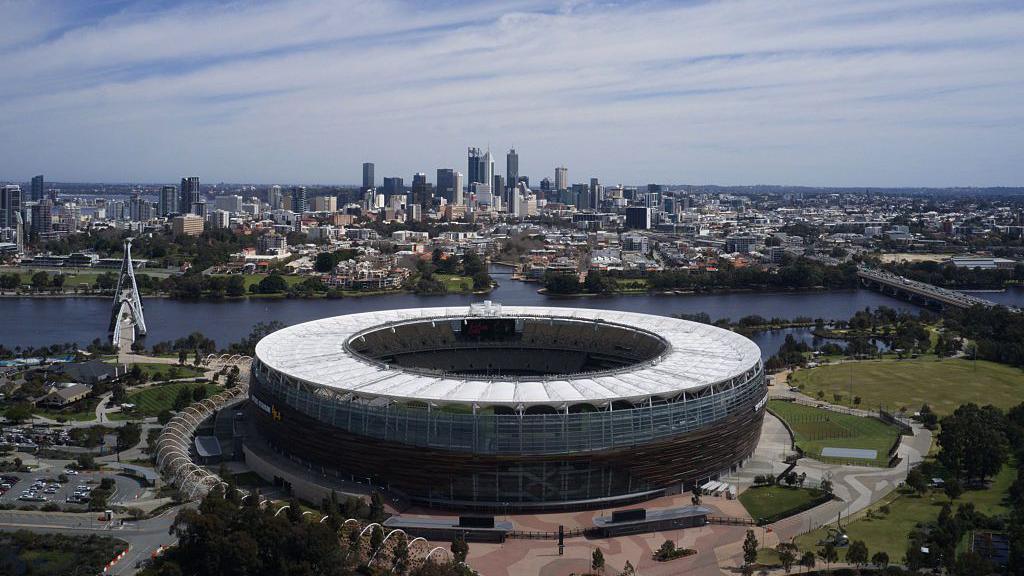 Perth Stadium.