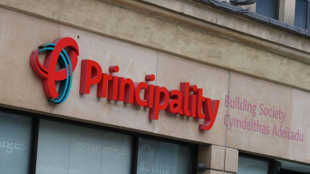 A general view of the front of the Principality building society