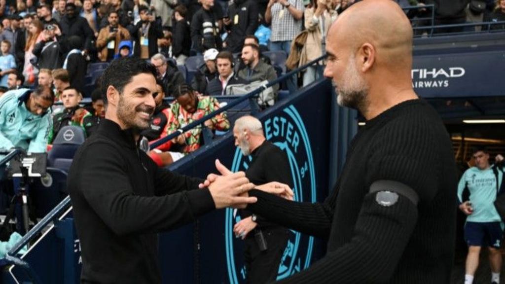 Arteta and Guardiola