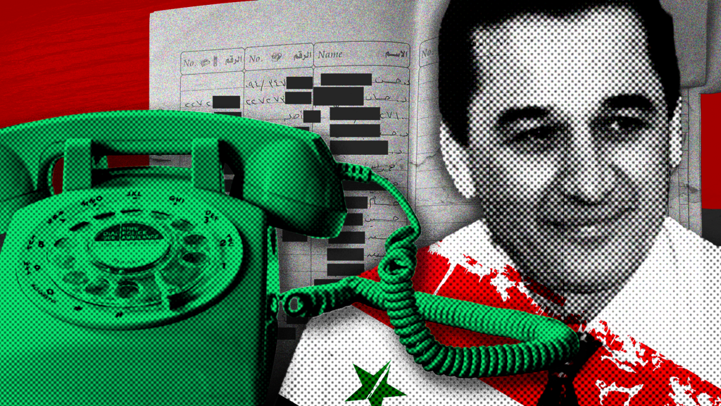 The phone book that led us to Assad's spy chief in hiding