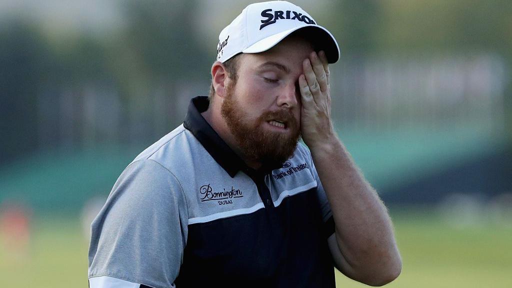 Shane Lowry dejected after US Open loss in 2016