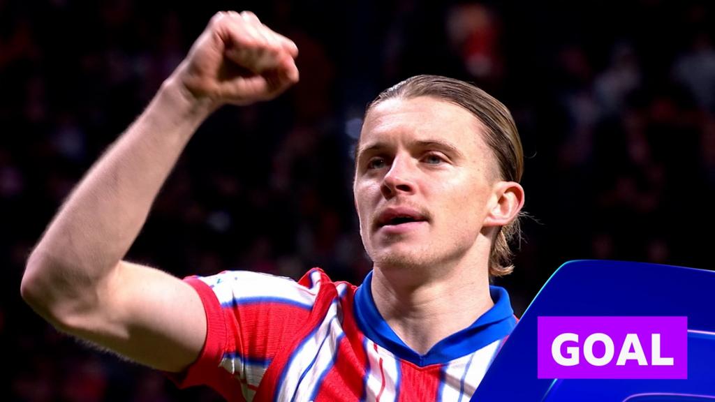 Liga Champions: Mantan gelandang Chelsea Connor Gallagher membuka skor untuk Atletico Madrid melawan Real Madrid