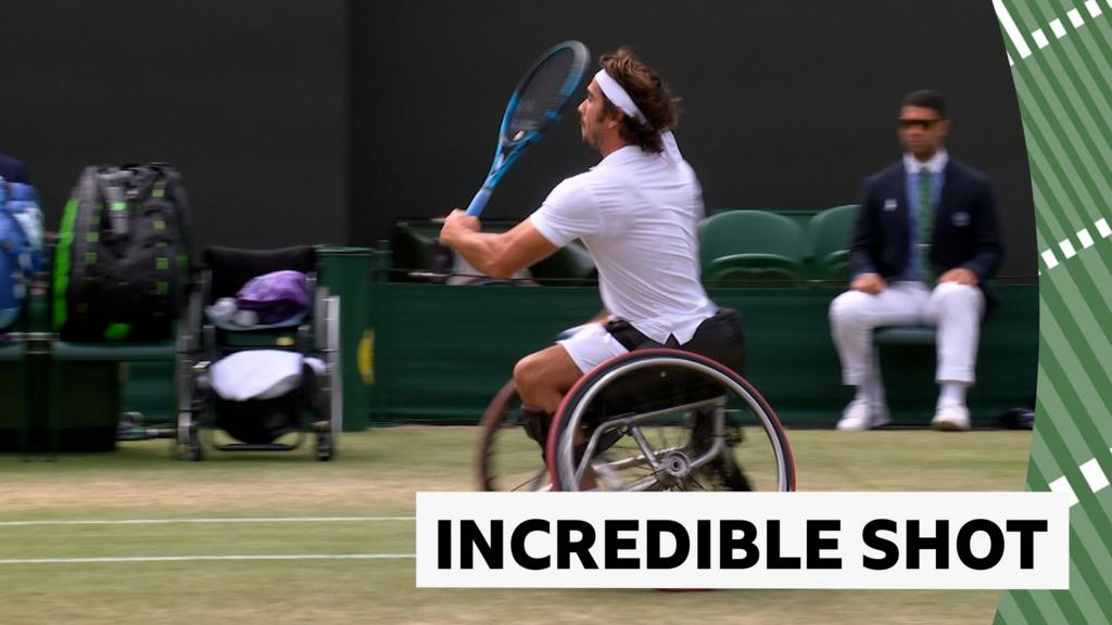 'Incredible instinct! - Caverzaschi wins excellent point in men's wheelchair doubles