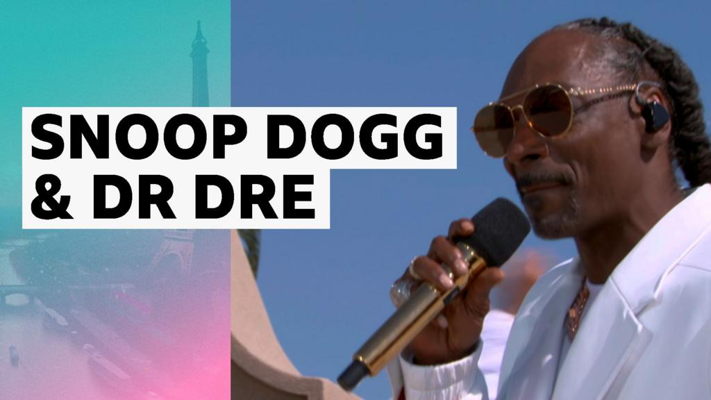 Snoop Dogg and Dr Dre team up for closing ceremony performance