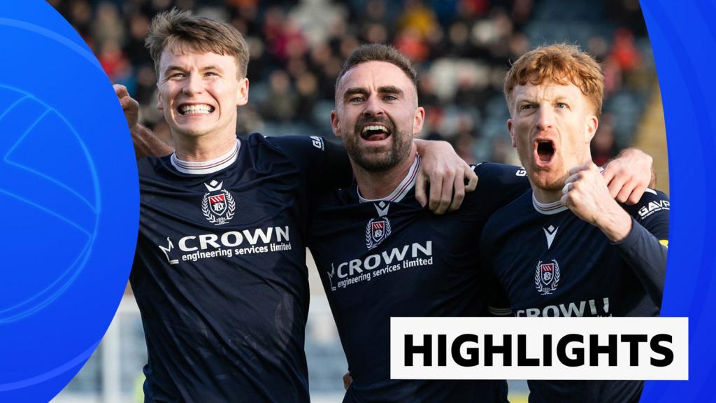 Dundee strike four times in first half to beat Airdrie