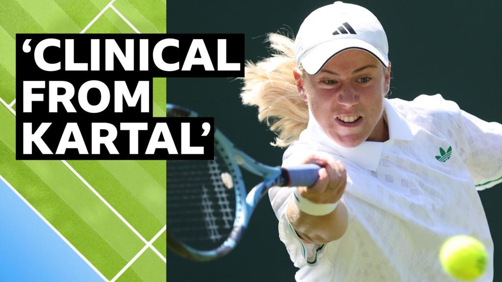 'Clinical' Kartal upsets seeded Ostapenko in first round