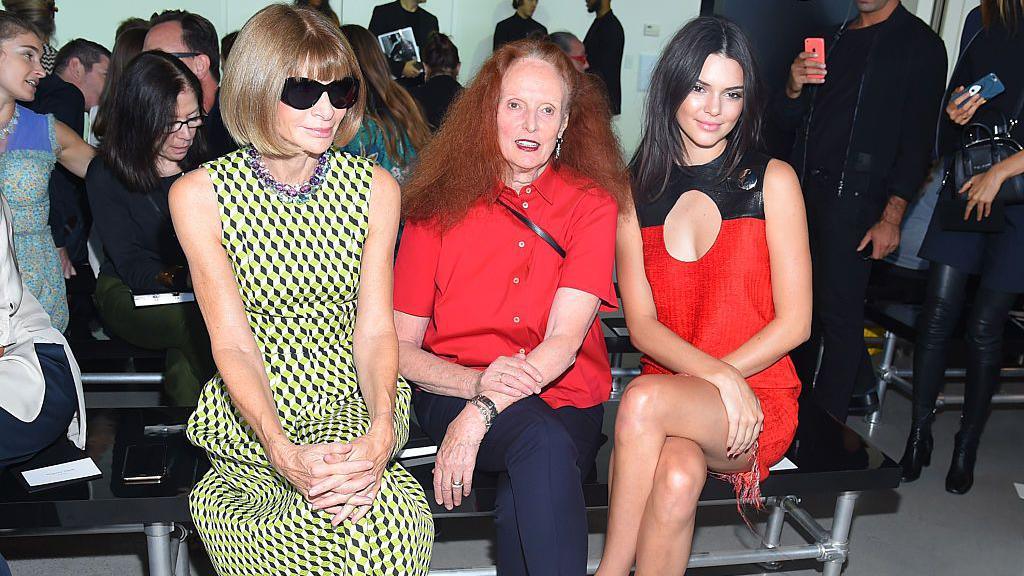 Anna Wintour, Grace Coddington a Kendall Jenner