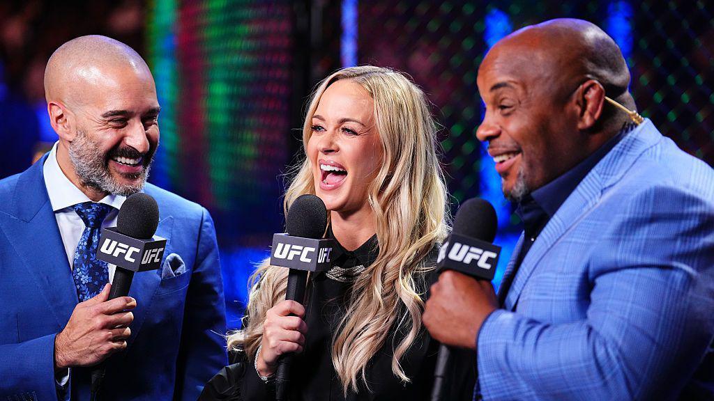 Laura Sanko at UFC 321 in Abu Dhabi