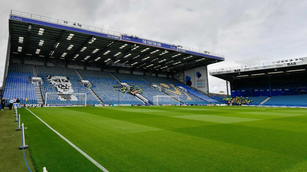 General view inside Portsmouth's Fratton Park ground