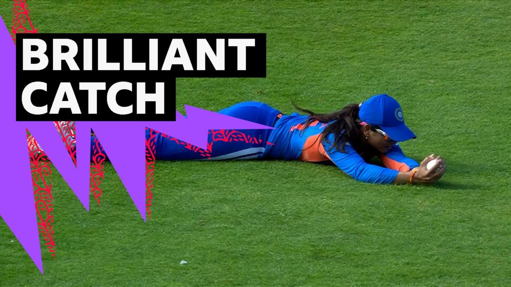 Patil takes diving grab as Pakistan collapse