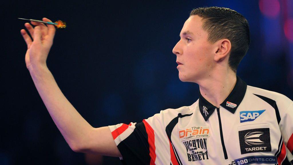 Former BDO youth champion Leighton Bennett