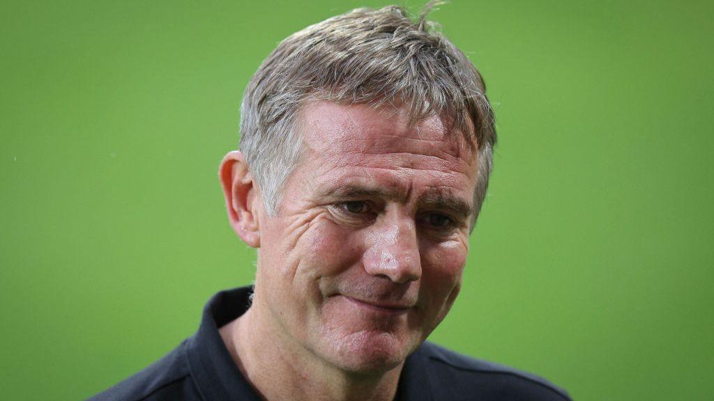 Wrexham boss Phil Parkinson smiles