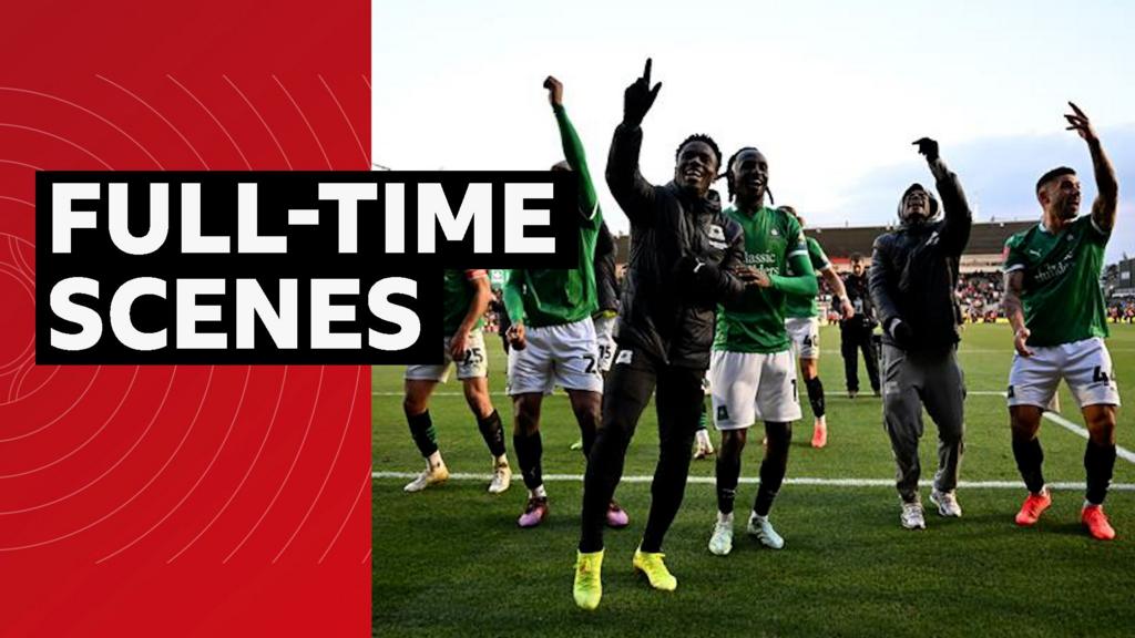 'Ecstatic' Plymouth celebrate knocking out Liverpool