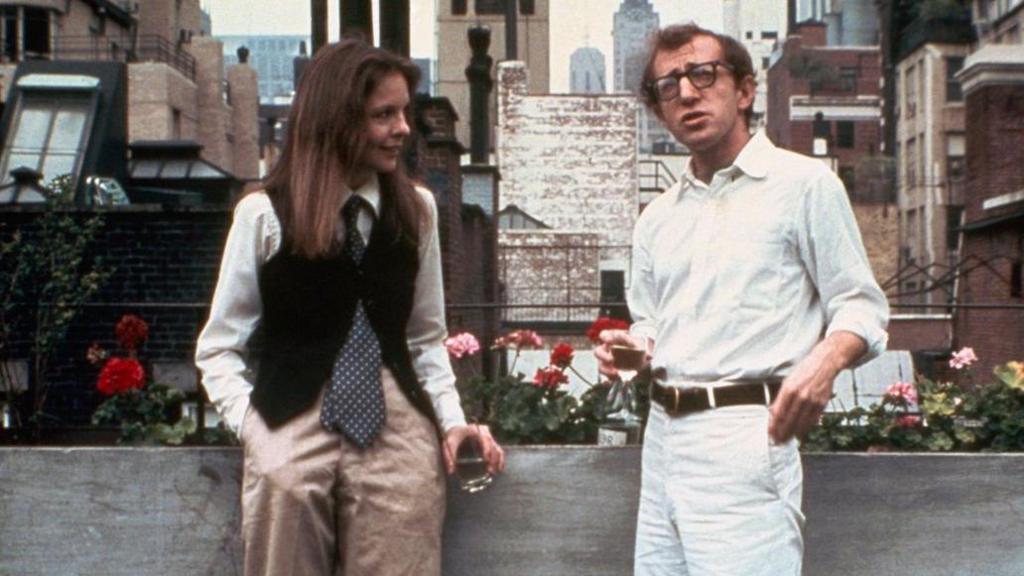 Woody Allen and Diane Keaton in Annie Hall