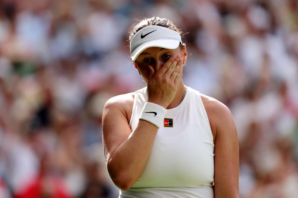 Anisimova reflects on 'difficult' day on Centre Court