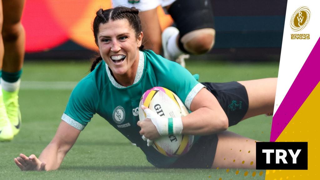 Ireland score first World Cup try in eight years to take lead over Japan