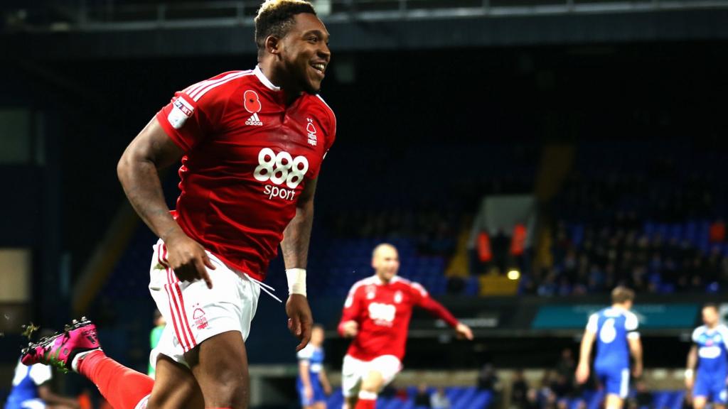 Britt Assombalonga scores for Forest