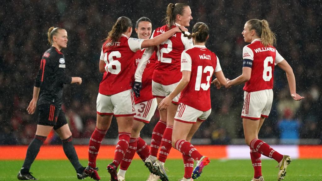 Arsenal celebrate