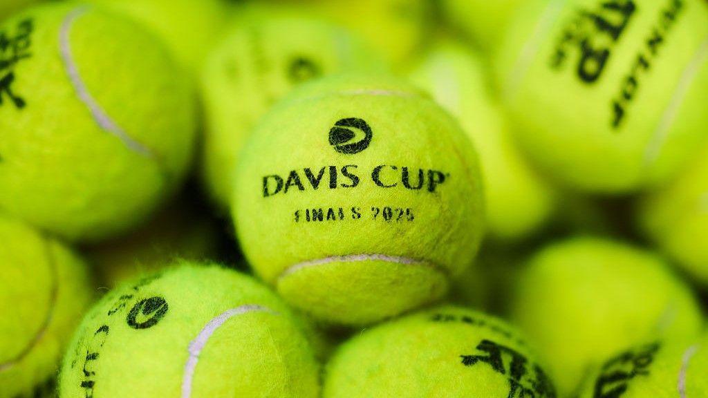 General image of Davis Cup Finals tennis balls