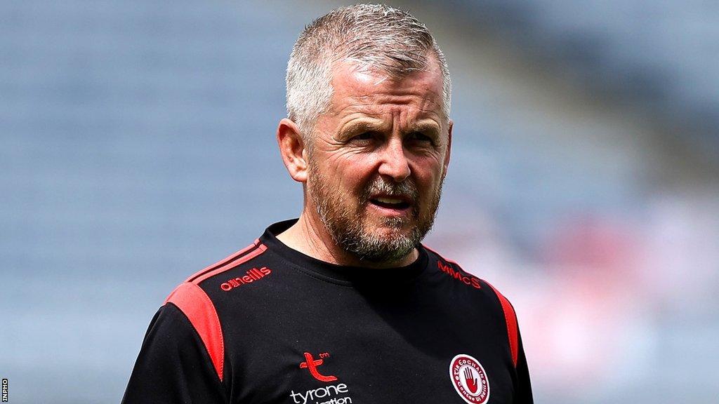 Tyrone hurling manager Michael McShane