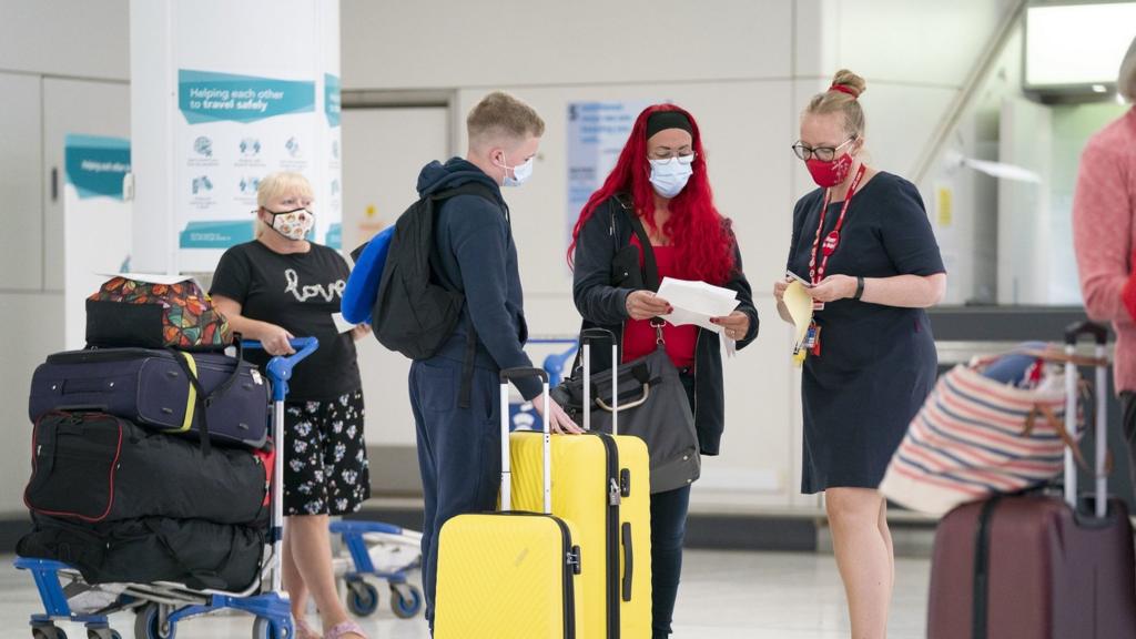 Glasgow Airport passengerrs