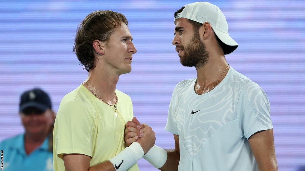 Sebastian Korda and Karen Khachanov