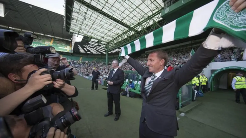 Brendan Rodgers unveiled as new Celtic manager back in BBC