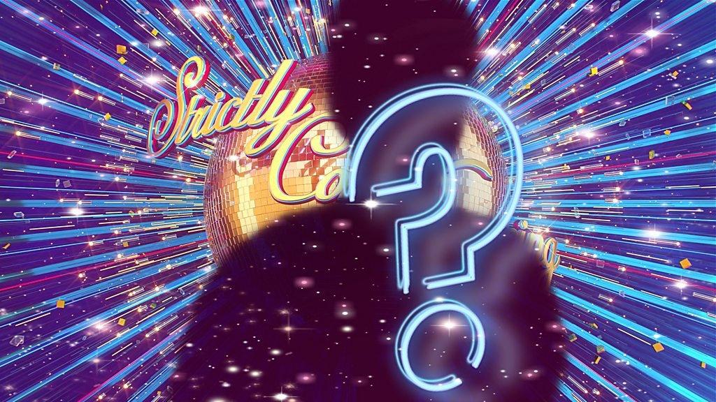 Strictly logo silhouette and question mark.