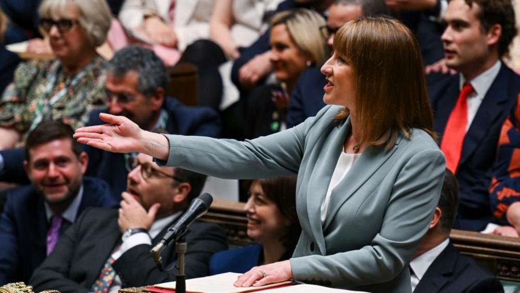 Rachel Reeves speaks in the House of Commons