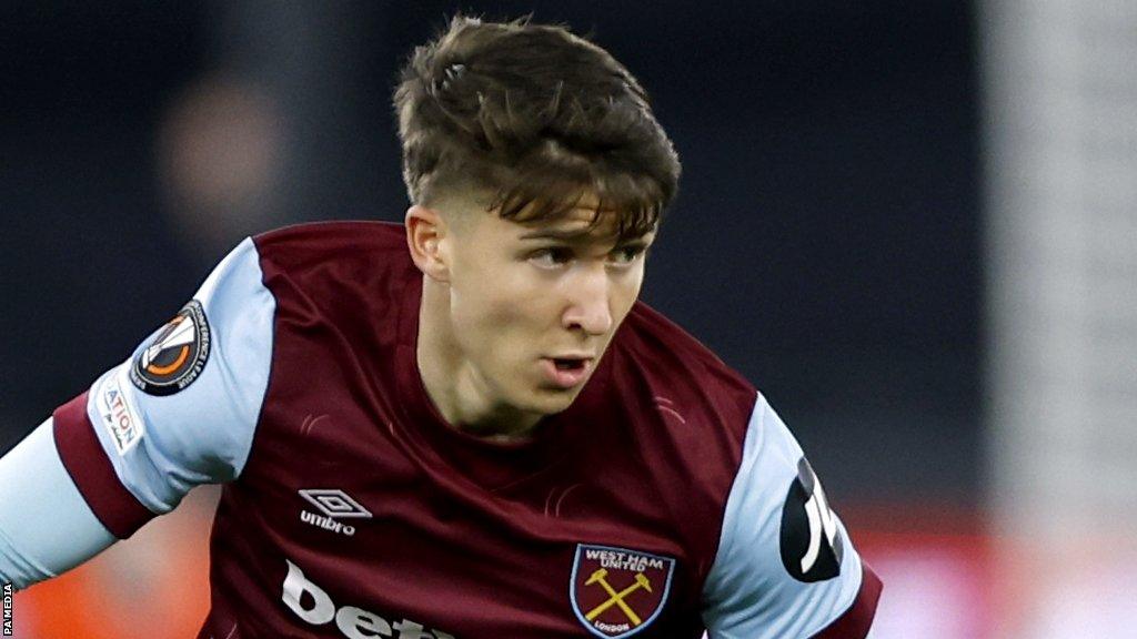 West Ham teenager George Earthy