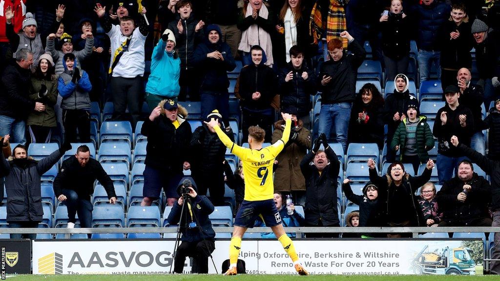 Former Oxford striker and club 'legend', Matty Taylor, says he would love to return to the U's one day.