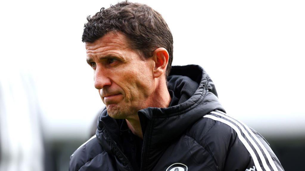 Javi Gracia pictured during his time in charge of Leeds United