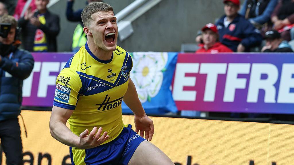 Jake Thewlis celebrating