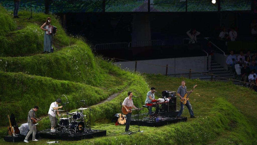 Frank Turner at the 2012 London Olympics