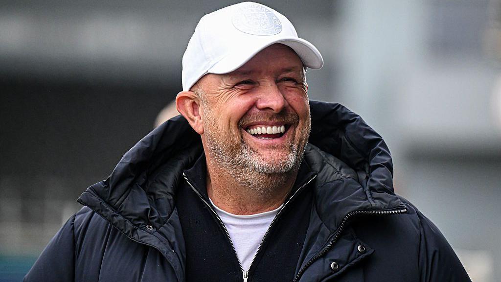 Bromley manager Andy Woodman smiling