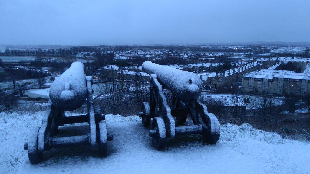 Cannons in Stirling