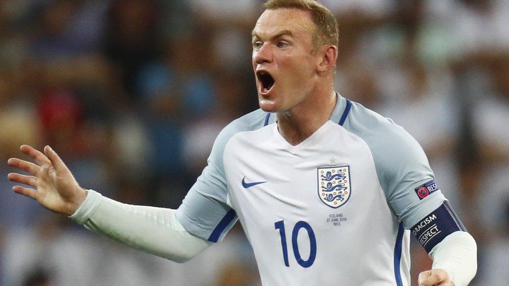 England captain Wayne Rooney