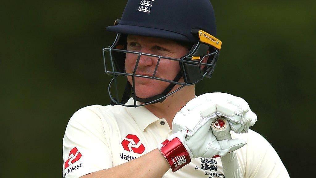 Gary Ballance departs for one