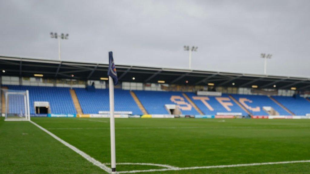 Shrewsbury Town play their home games at Croud Meadow