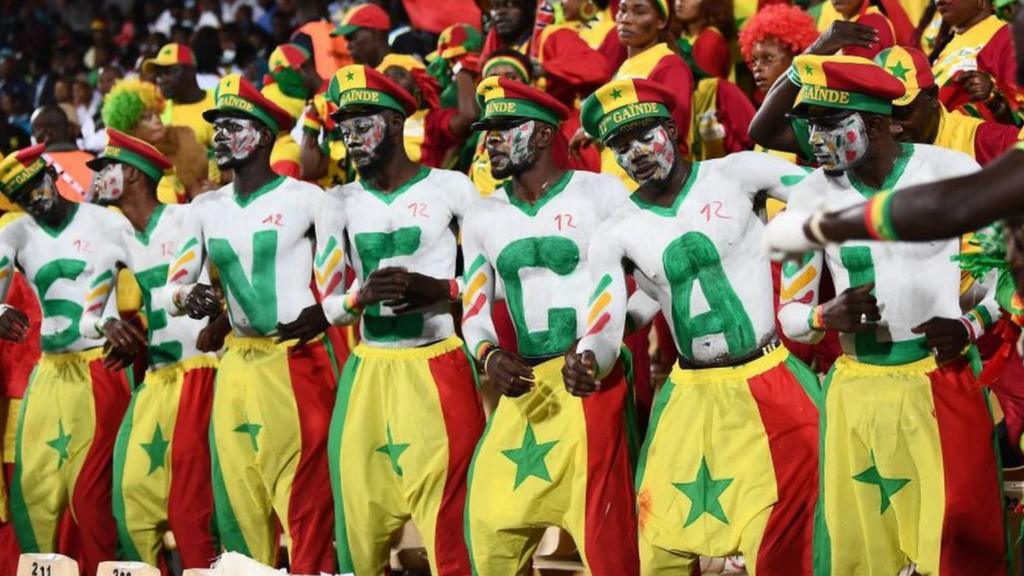 Senegal fans