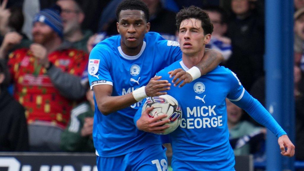 Malik Mothersille (left) and Joel Randell both scored for Peterborough