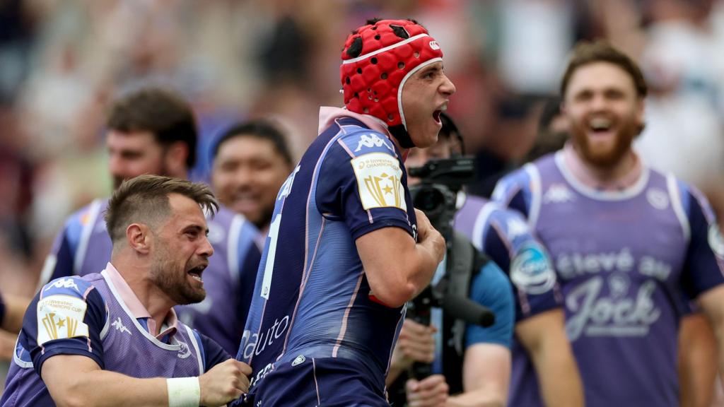 Bordeaux thrash Leinster to retain Champions Cup