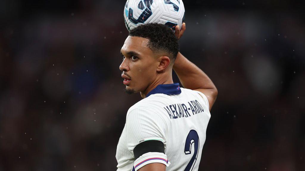 Trent Alexander-Arnold playing for England