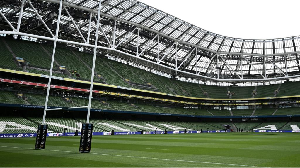 General view of Aviva Stadium