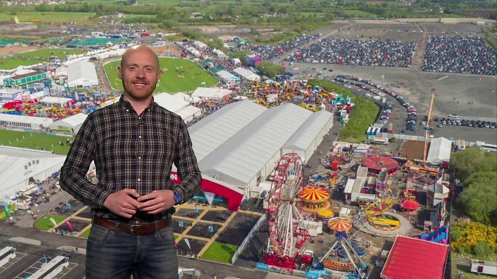 Barra Best has the Balmoral Show weather